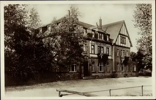 Foto Ak Grund Mohorn Wilsdruff Sachsen, Arnoldsches Pensionsheim