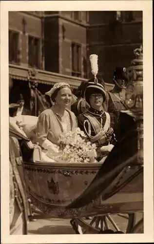 Foto Ak Juliana der Niederlande, Prinz Bernhard der Niederlande