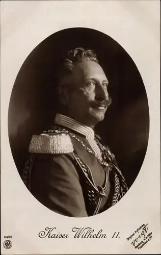 Ak Kaiser Wilhelm II., Portrait