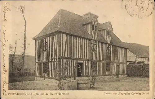 Ak Petit Couronne Seine Maritime, Maison de Pierre Corneille