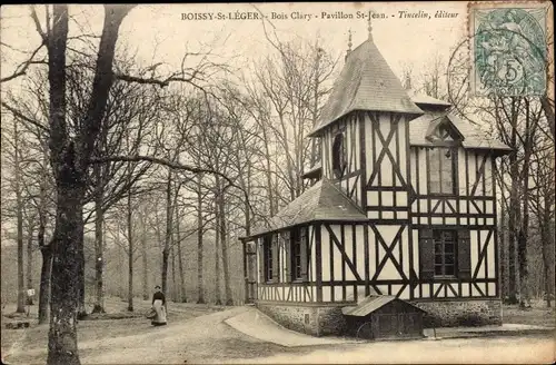 Ak Boissy Saint Leger Val de Marne, Bois Clary, Pavillon St. Jean