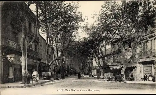 Ak Cavaillon Vaucluse, Cours Bournissac