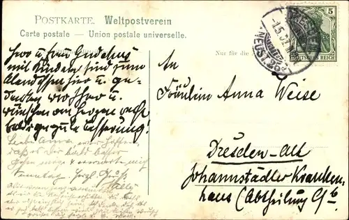 Ak König Friedrich August III. von Sachsen, Portrait, Uniform, Orden