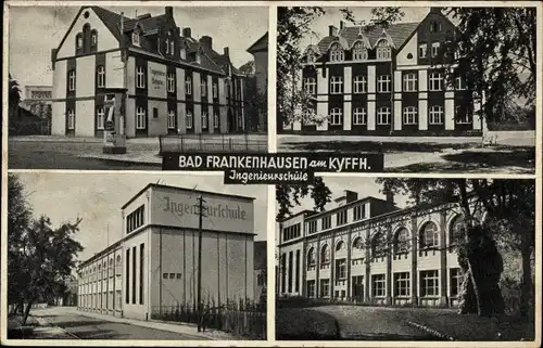 Ak Bad Frankenhausen am Kyffhäuser Thüringen, Ingenieurschule