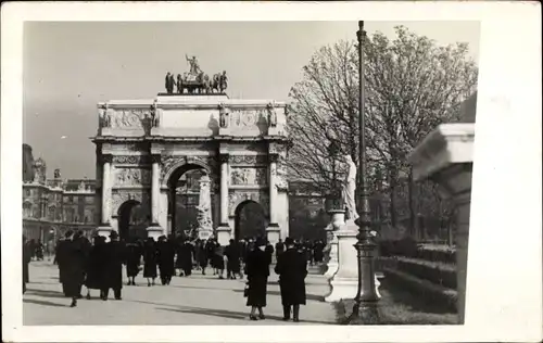 Foto Ak Paris I., Arc de Triomphe du Carrousel