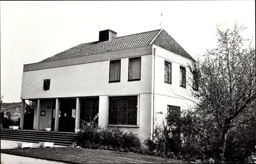 Ak Grathem Limburg Niederlande, Gemeentehuis