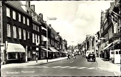 Ak Roosendaal Nordbrabant Niederlande, Molenstraat