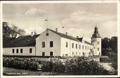 Ak Skåne län Schweden, Osbyholms slott