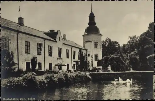 Ak Skåne län Schweden, Ousbyholms slott