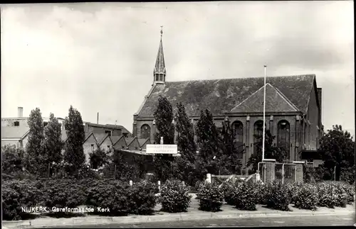 Ak Nijkerk Gelderland, Geref. Kerk