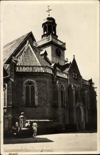 Ak Noordwijk aan Zee Südholland, Herv. Kerk