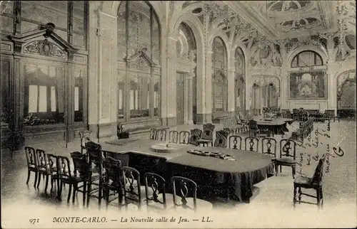 Ak Monte Carlo Monaco, La Nouvelle Salle de Jeu