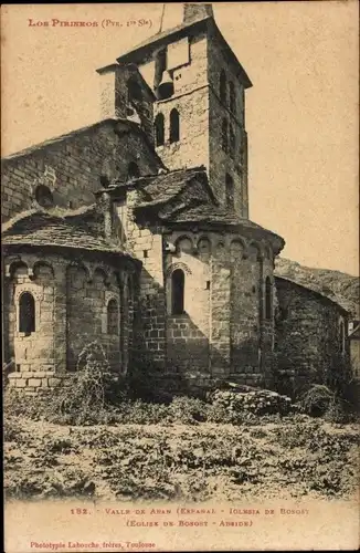 Ak Val d’Aran Valle de Aran Katalonien, Iglesia de Bosost