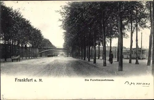 Ak Frankfurt am Main, Forsthausstraße