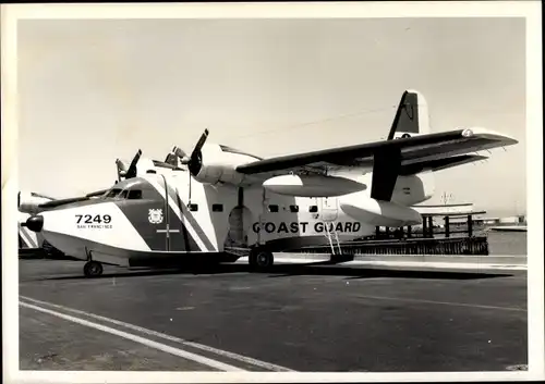 Foto US Amerikanisches Militärflugzeug, Coast Guard, 7249 San Francisco, Grumman HU 16