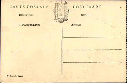 Ak Bon Secours Bonsecours Péruwelz Hennegau, Interieur du Chateau de l'Ermitage