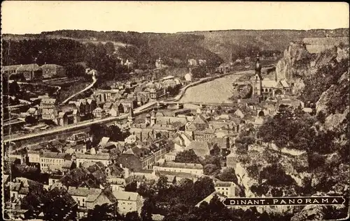 Ak Dinant Wallonien Namur, Panorama