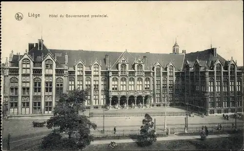 Ak Liège Lüttich Wallonien, Hotel du Gouvernement provincial
