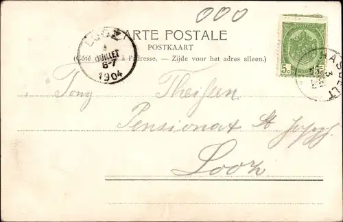 Ak Hasselt Flandern Limburg, Eglise St. Quintin