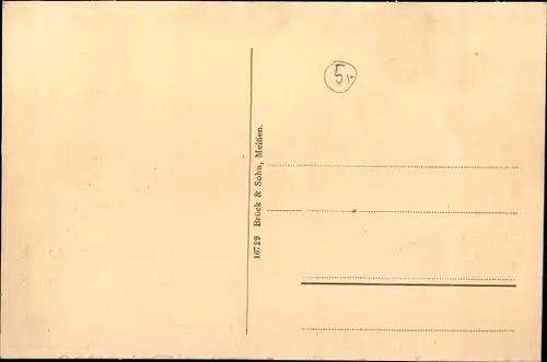 Ak Polenz Neustadt in Sachsen, Ortspanorama, Wohnhäuser