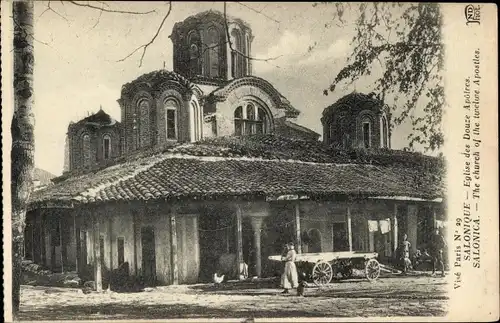 Ak Thessaloniki Griechenland, Église des Douze Apôtres