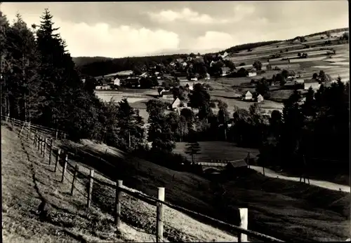 Ak Neuwernsdorf Cämmerswalde Neuhausen im Erzgebirge, Panorama