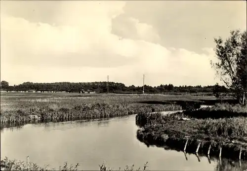 Ak Goldberg in Mecklenburg, An der Mildenitz