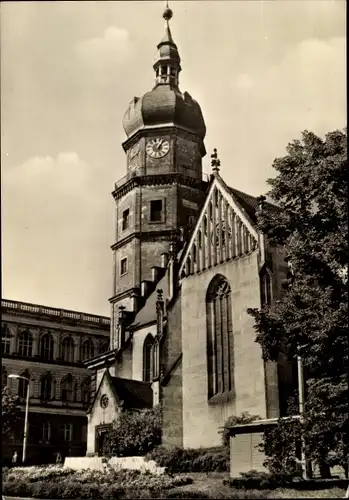 Ak Altenburg in Thüringen, Bartholomäikirche (12. Jahrhundert)