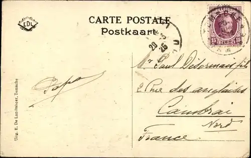 Ak Tamise Temse Temsche Ostflandern, Algemeen zicht