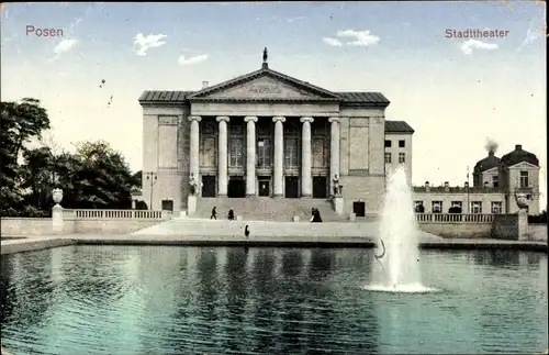 Ak Poznań Posen, Stadttheater