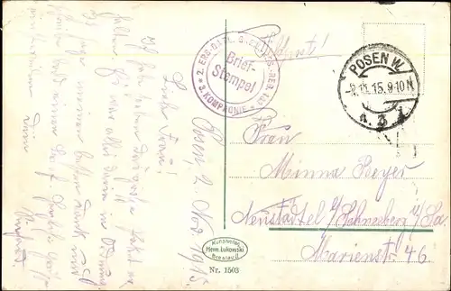 Ak Poznań Posen, Stadttheater