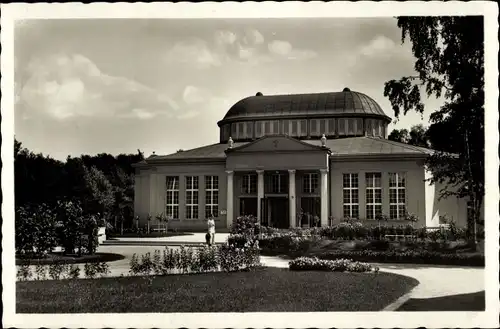 Ak Františkovy Lázně Franzensbad Region Karlsbad, Glaubersalzquelle