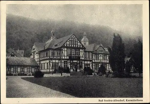 Ak Bad Sooden Allendorf an der Werra Hessen, Kurmittelhaus