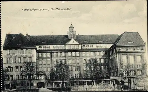 Ak Berlin Wilmersdorf, Hohenzollern Lyceum