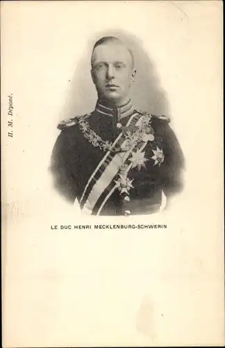 Ak Heinrich von Mecklenburg Schwerin, Prinz Hendrik der Niederlande