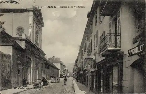 Ak Annecy Haute Savoie, Église de la Visitation