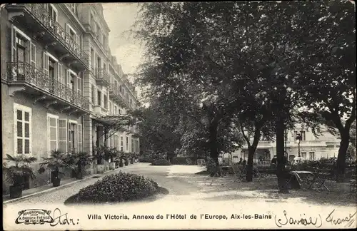 Ak Aix les Bains Savoie, Annexe de l'Hôtel de l'Europe