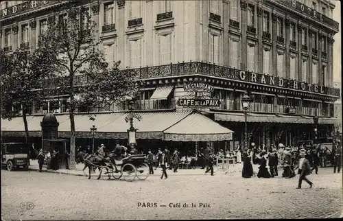 Ak Paris IX, Café de la Paix