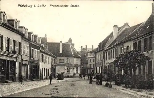 Ak Phalsbourg Pfalzburg Lothringen Moselle, Französische Straße