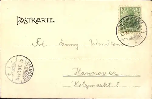 Ak Thionville Diedenhofen Lothringen Moselle, Offizier Kasino des Magdeb. Drag. Reg. 6