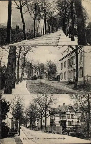 Ak St. Avold Lothringen Moselle, Saarlouiserstraße