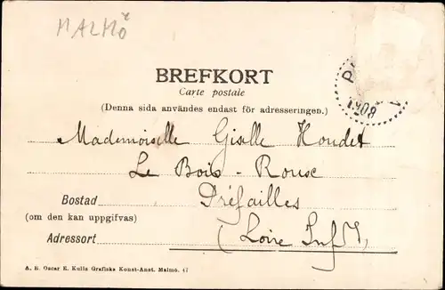 Ak Malmö Schweden, Radhuset