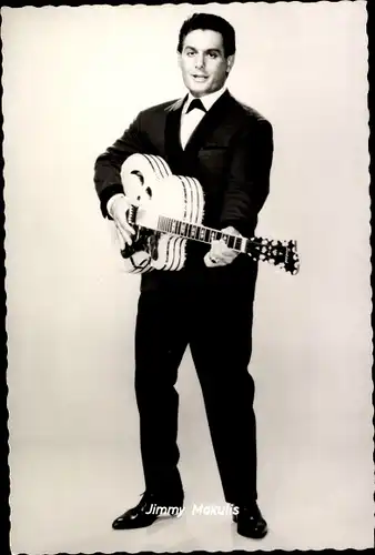 Ak Sänger Jimmy Makulis, Portrait