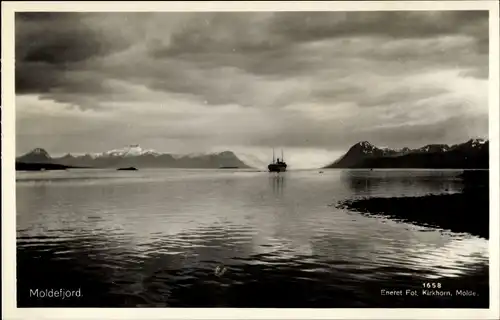 Ak Moldefjord Norwegen, Gewässer, Schiff