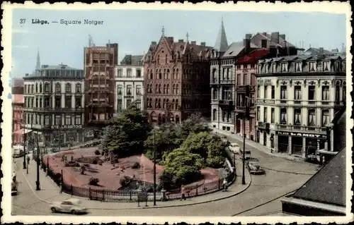 Ak Liège Lüttich Wallonien, Square Notger