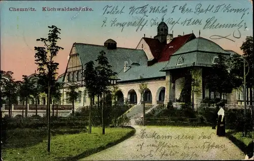 Ak Chemnitz in Sachsen, Küchwaldschänke