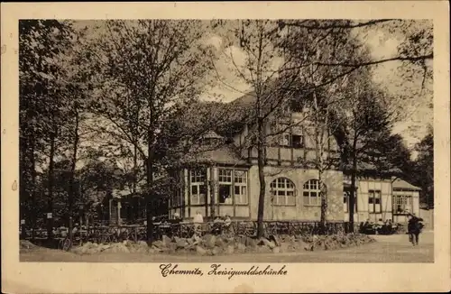 Ak Chemnitz in Sachsen, Zeisigwaldschänke