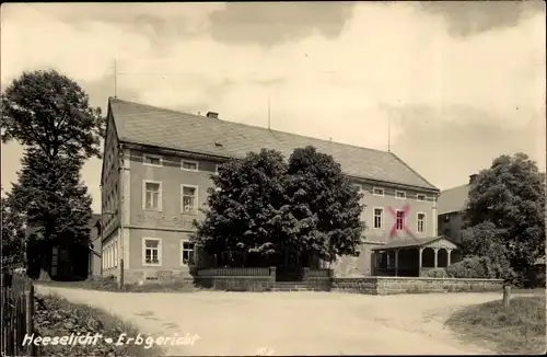 Foto Ak Heeselich Stolpen in Sachsen, Gasthof zum Erbgericht, Kinderferienlager