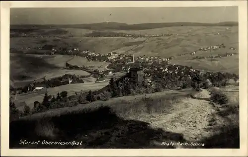 Ak Oberwiesenthal im Erzgebirge Sachsen, Gesamtansicht