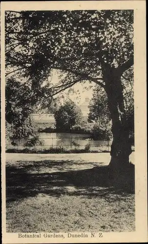 Ak Dunedin Neuseeland, Botanical Gardens